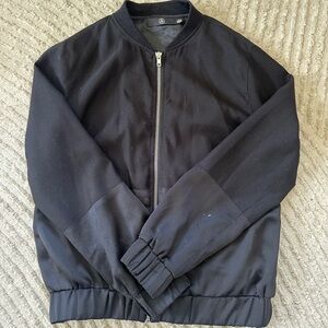 Missguided Chic Black Bomber Jacket - Women’s sz 2